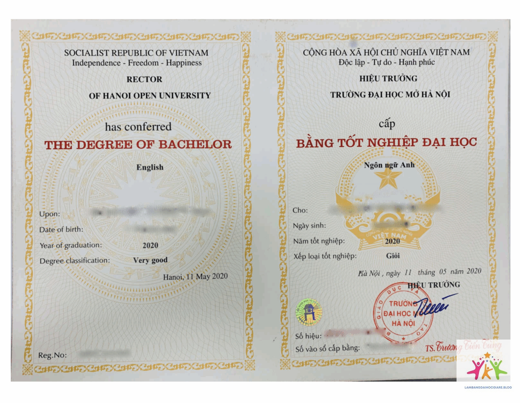 Làm bằng đại học giá rẻ