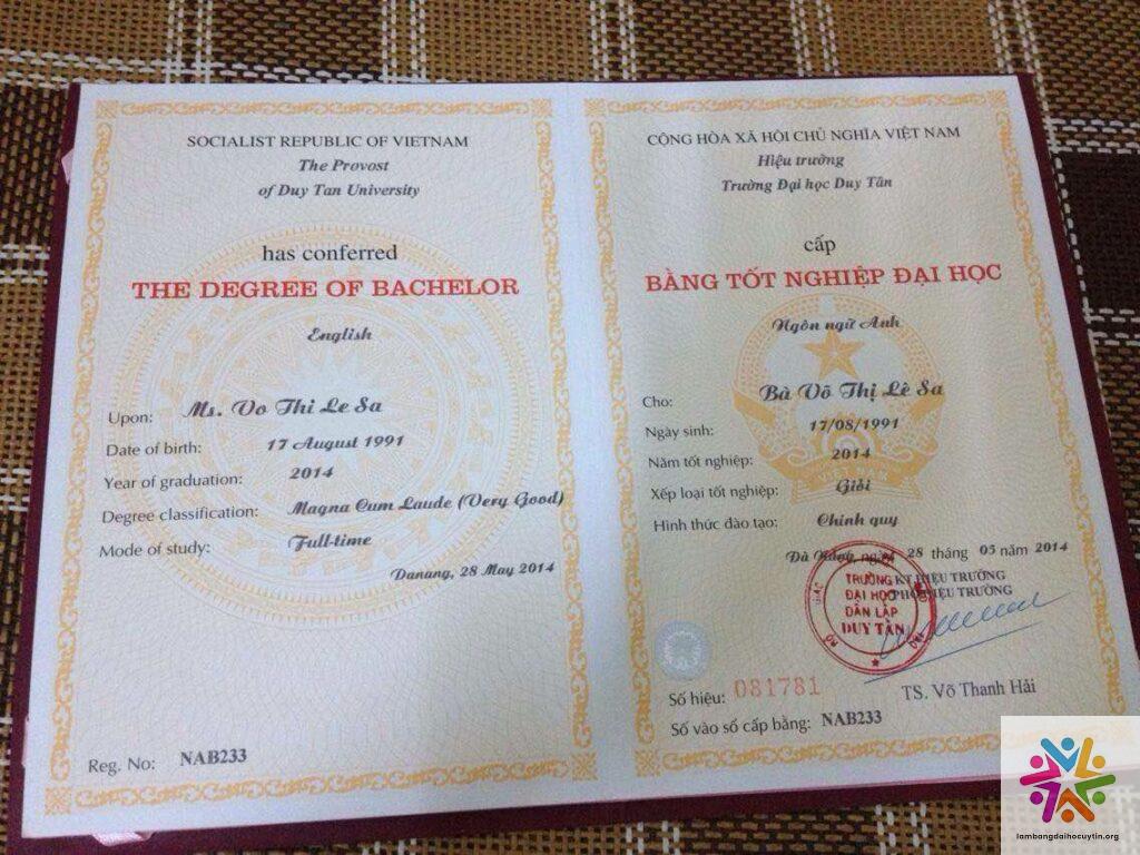 Làm bằng đại học TPHCM