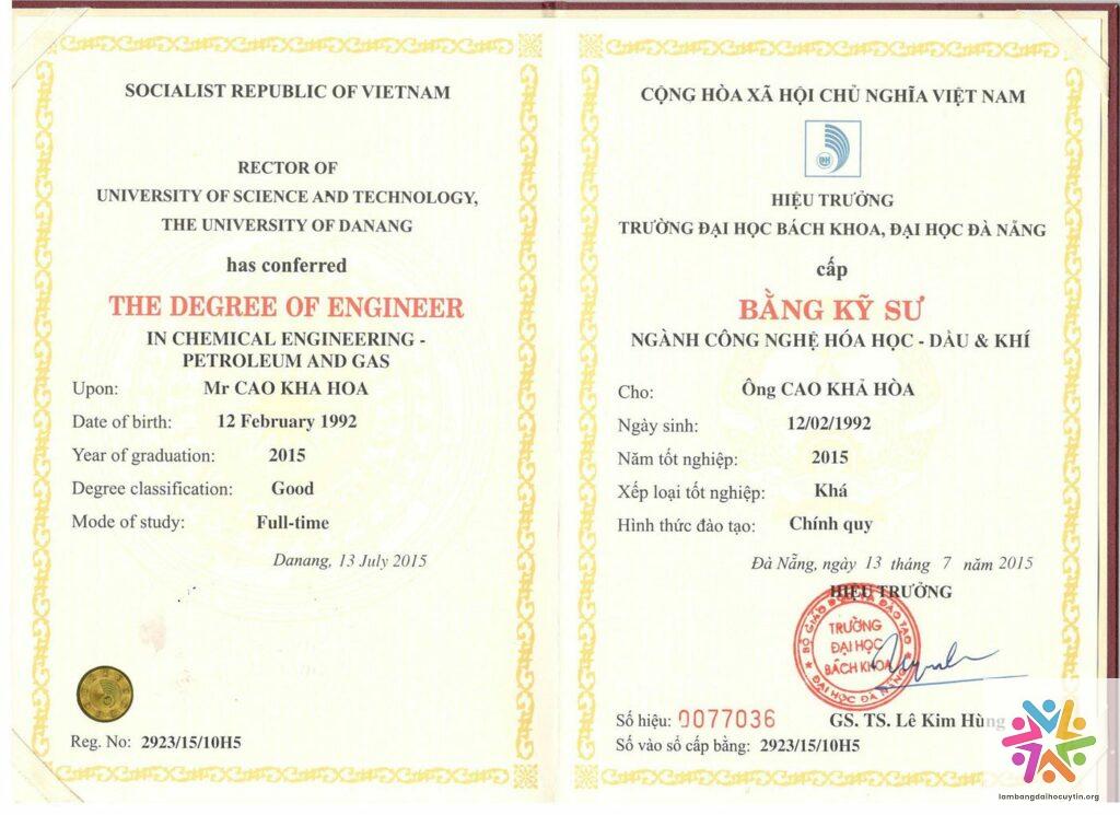 Làm bằng đại học tại Lâm Đồng