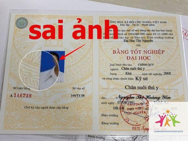 bằng đại học bị sai thông tin phải làm sao - Hình 2