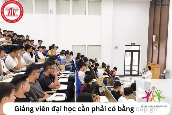 bằng đại học có cần khi xét tuyển giáo viên không - Hình 1