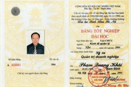 bằng đại học có cần scan lưu không