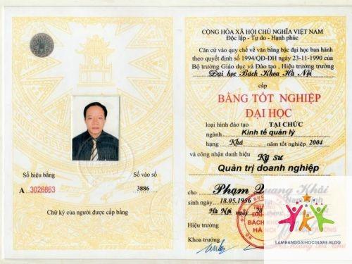 bằng đại học có cần scan lưu không - Hình 1