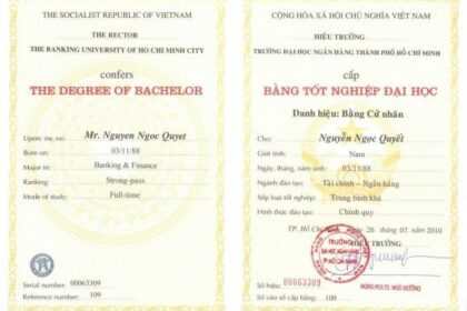 bằng đại học có mấy loại