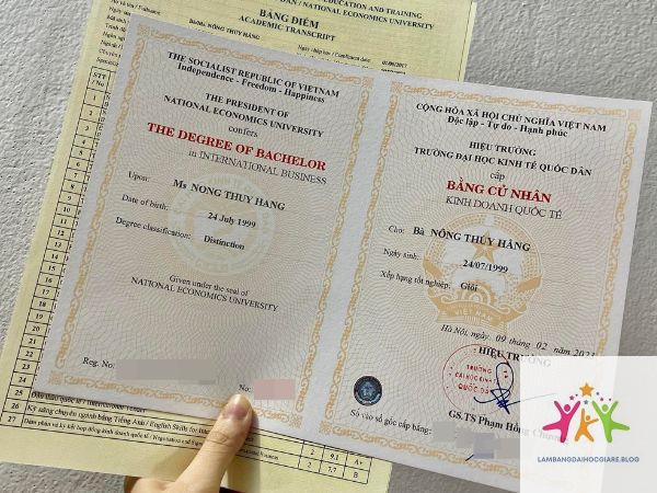 bằng đại học loại giỏi - Hình 1
