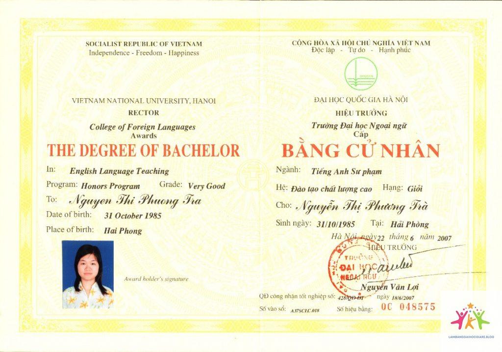 bằng đại học tiếng anh là gì - Hình 5