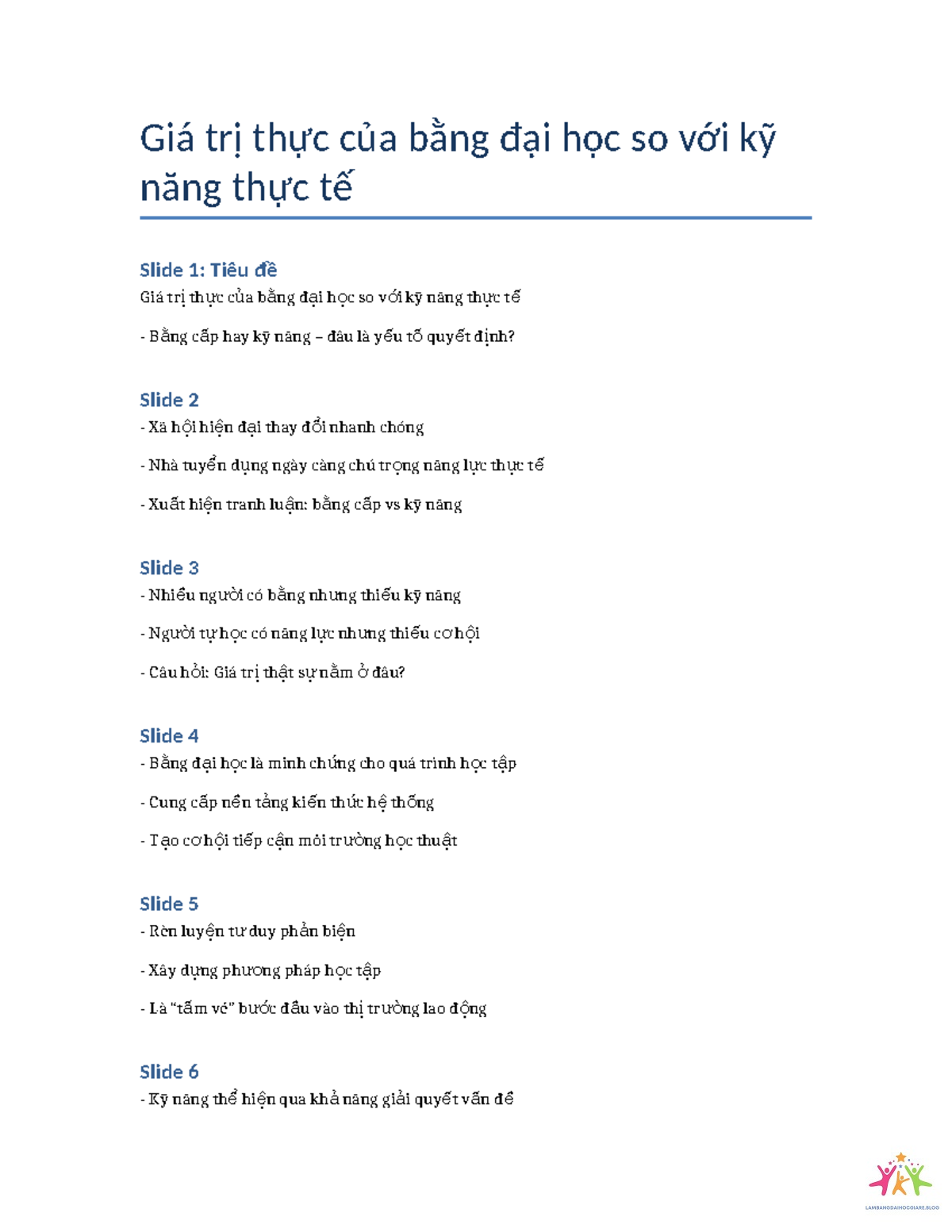bằng đại học và kỹ năng thực tế - Hình 2