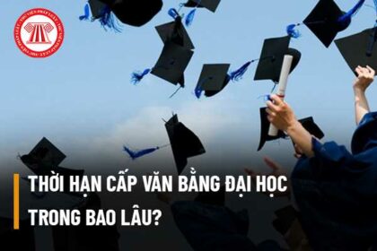 bao lâu nhận bằng đại học