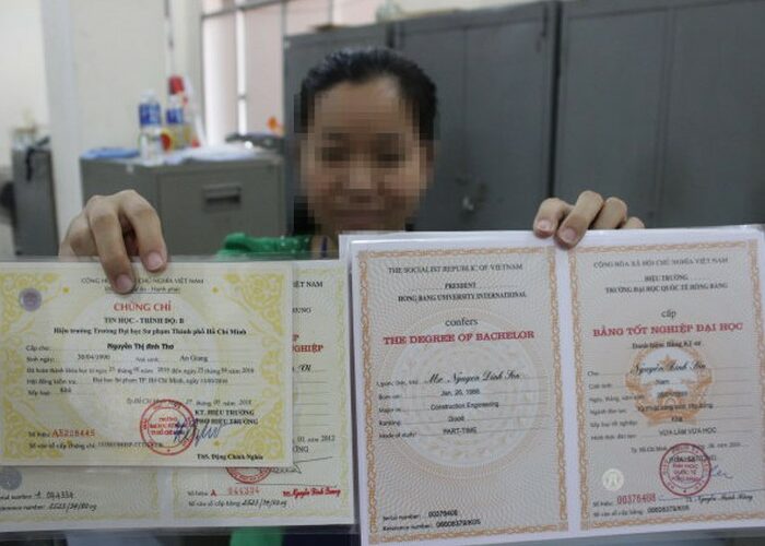 chứng chỉ có thay thế bằng đại học không