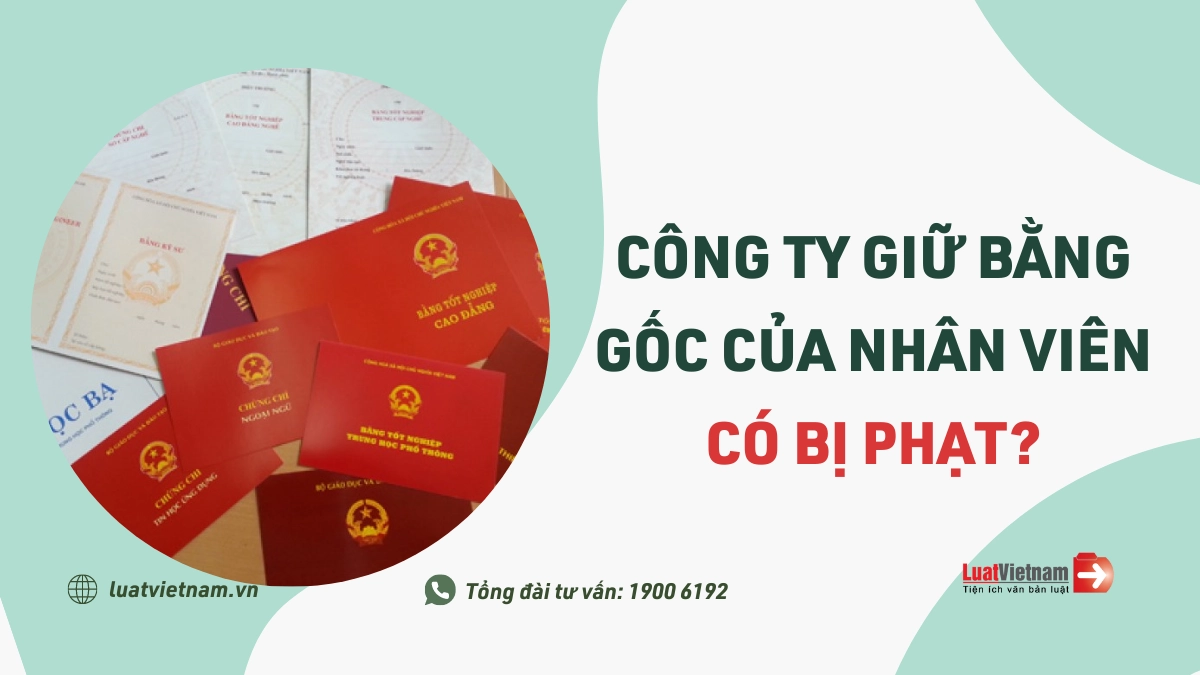 có nên giao bằng đại học bản gốc cho công ty không - Hình 5