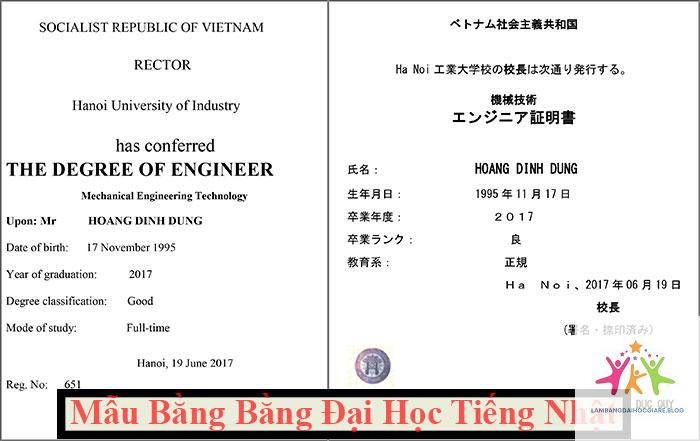 dịch thuật bằng đại học - Hình 1