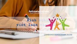 kinh nghiệm hoàn thành chương trình đại học - Hình 4