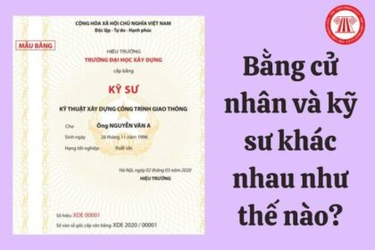 kỹ sư có phải bằng đại học không