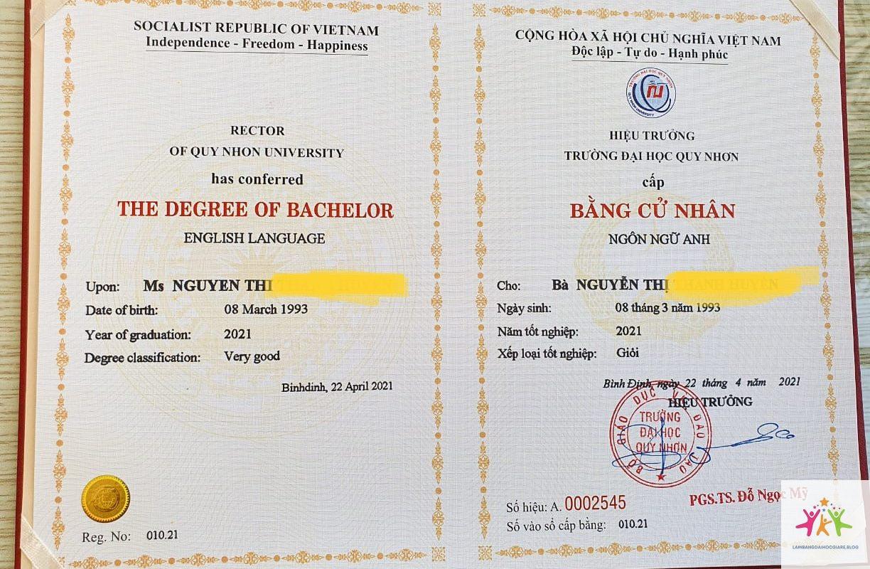 mã số bằng đại học là gì - Hình 1