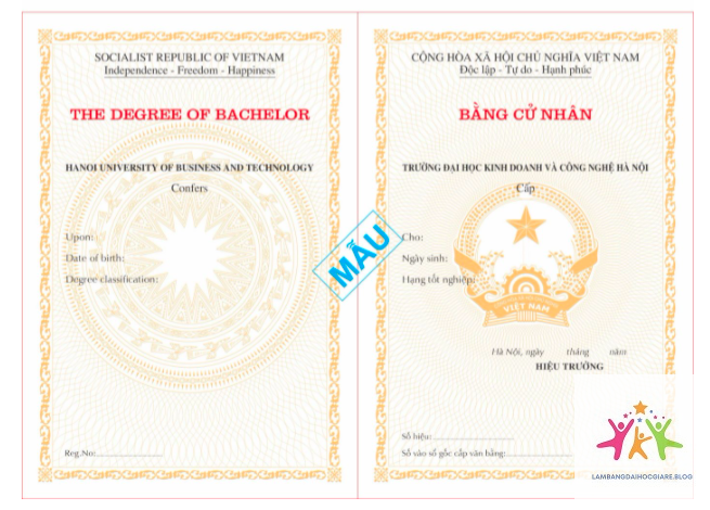 mẫu bằng đại học hiện nay - Hình 4