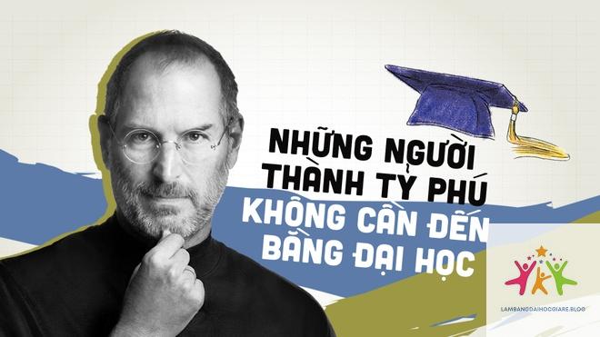 người thành công không có bằng đại học - Hình 1