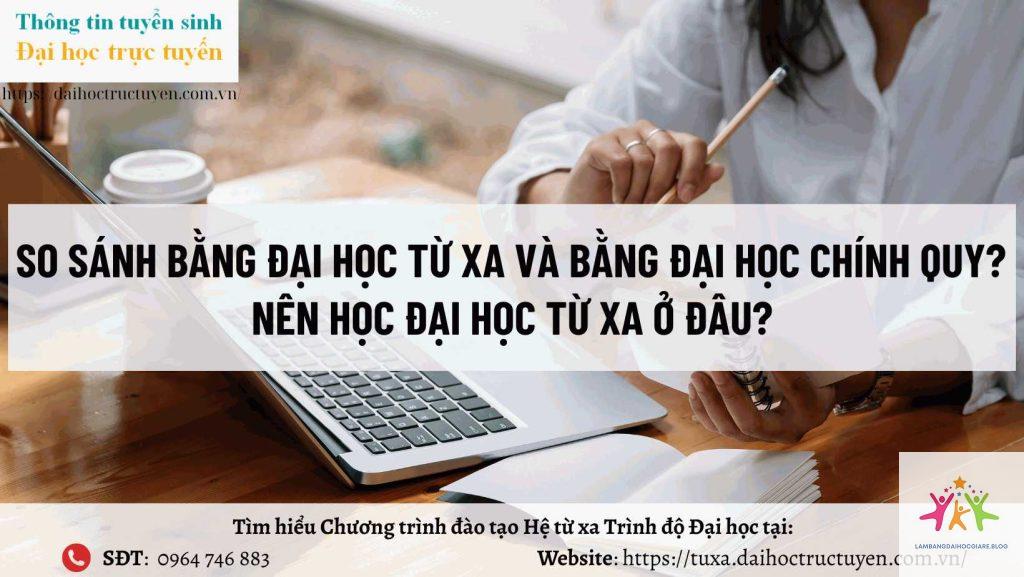 so sánh bằng chính quy và từ xa - Hình 3