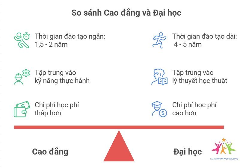 so sánh đại học và trung cấp - Hình 2