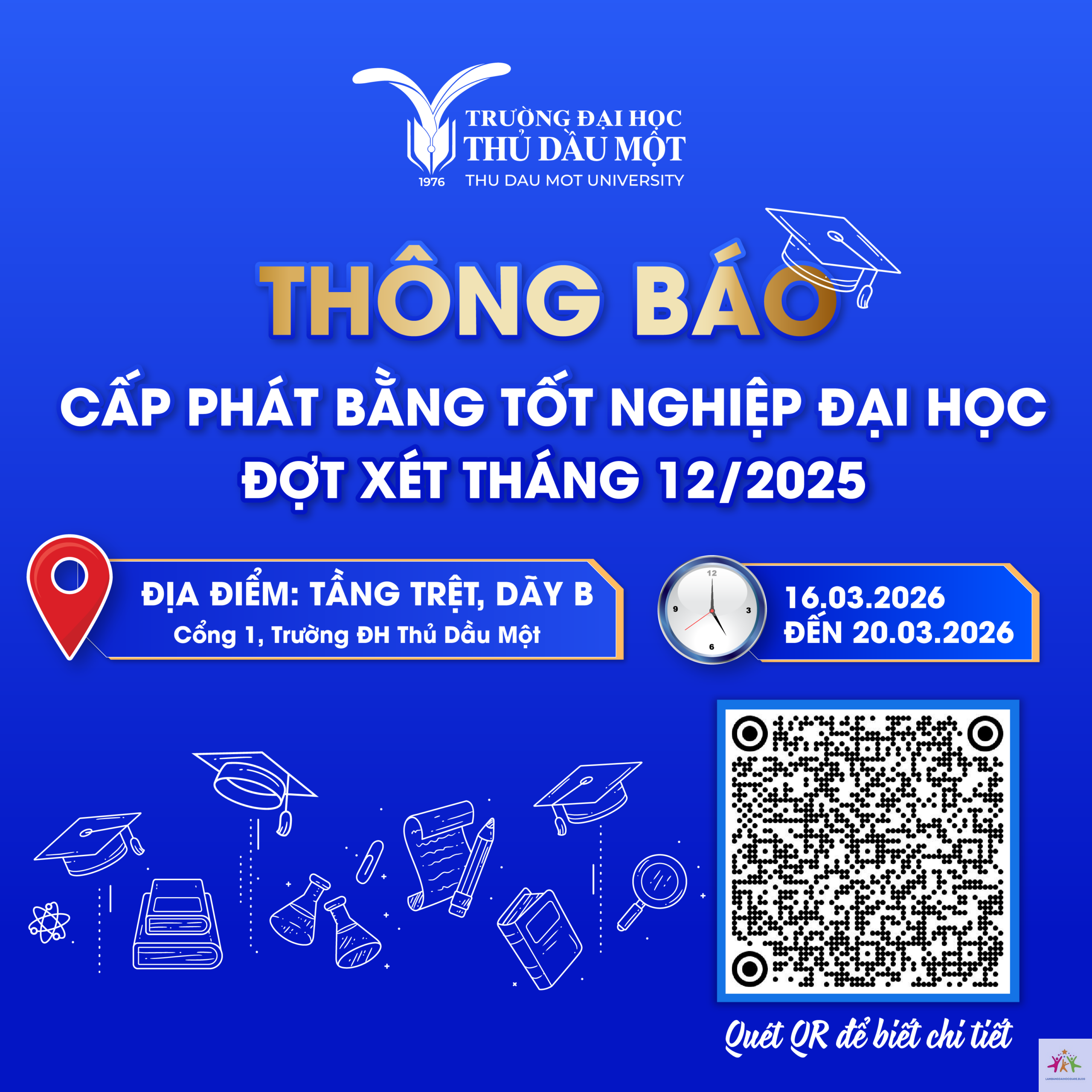 thời gian cấp bằng đại học - Hình 1