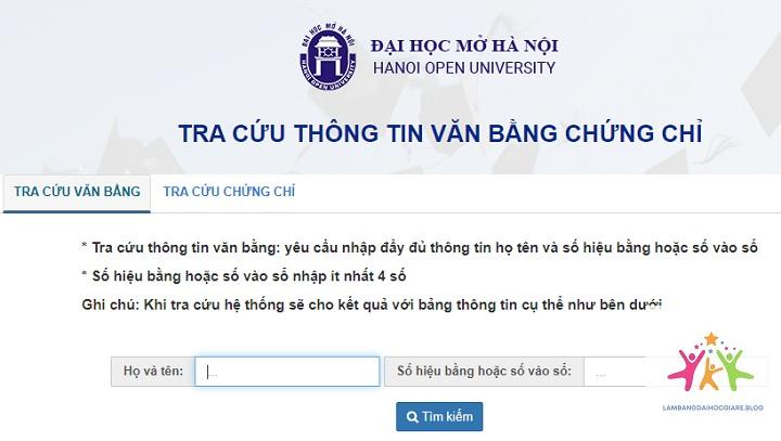 tra cứu bằng đại học - Hình 2