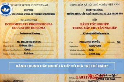 văn bằng đại học và trung cấp khác nhau gì
