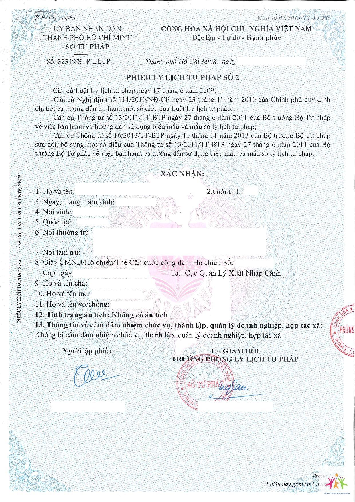 xin trích lục bằng đại học - Hình 2