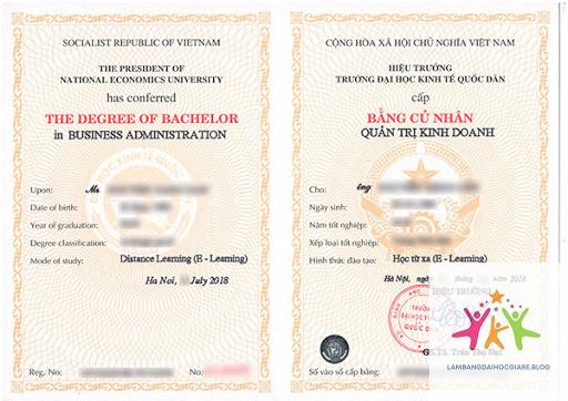 xin trích lục bằng đại học - Hình 1